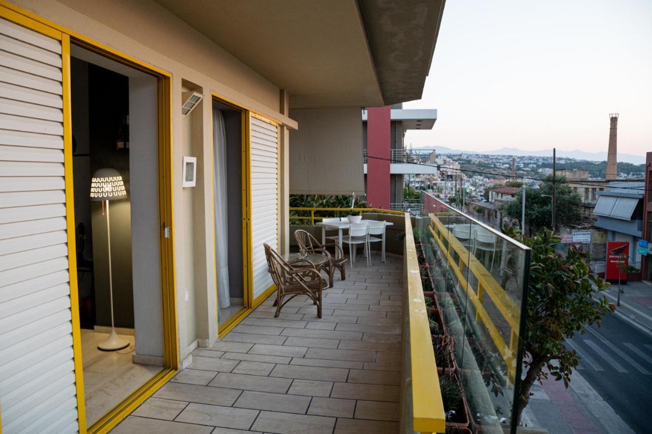 Eftihia Apartments By The Sea Rethymno Exterior foto